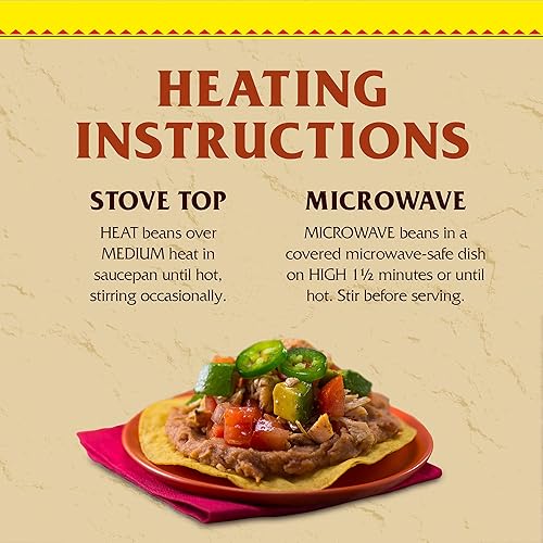 Miniatura 7 de Rosarita Frijoles refritos sin grasa con chile verde y lima, 16 onzas