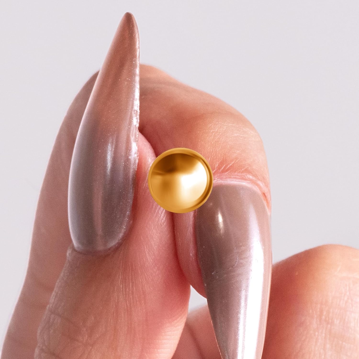 14k Real Gold Ball Stud Earrings for Women & Men (2mm-8mm Diameter) - Real 14k Gold, Secure Screw Back Design - Image 6