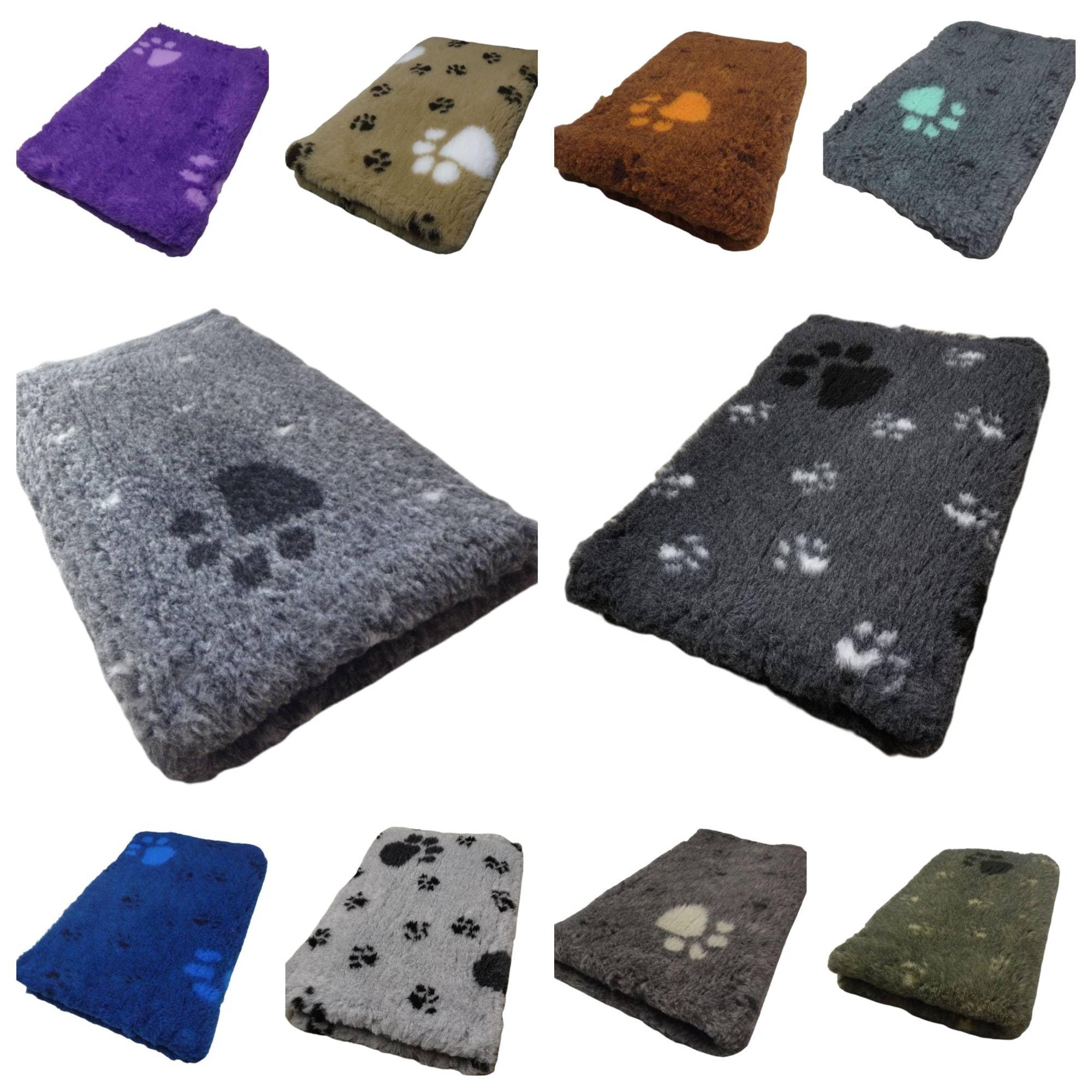 Krambambulishop.de Vet-Bed Softbed Dry-Bed Hundebett Hundedecke Vetbed Trockenbett rutschfest 30mm (Dunkelgrau, 160cm x 100cm)