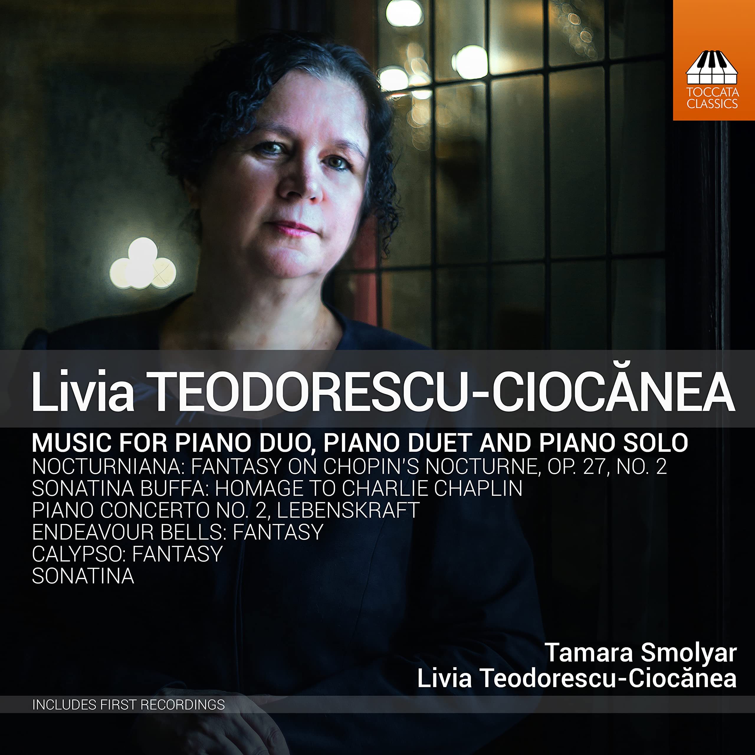 ""Teodorescu-Ciocanea Livia"" [Smolyar Tamara] - Piano Music CD