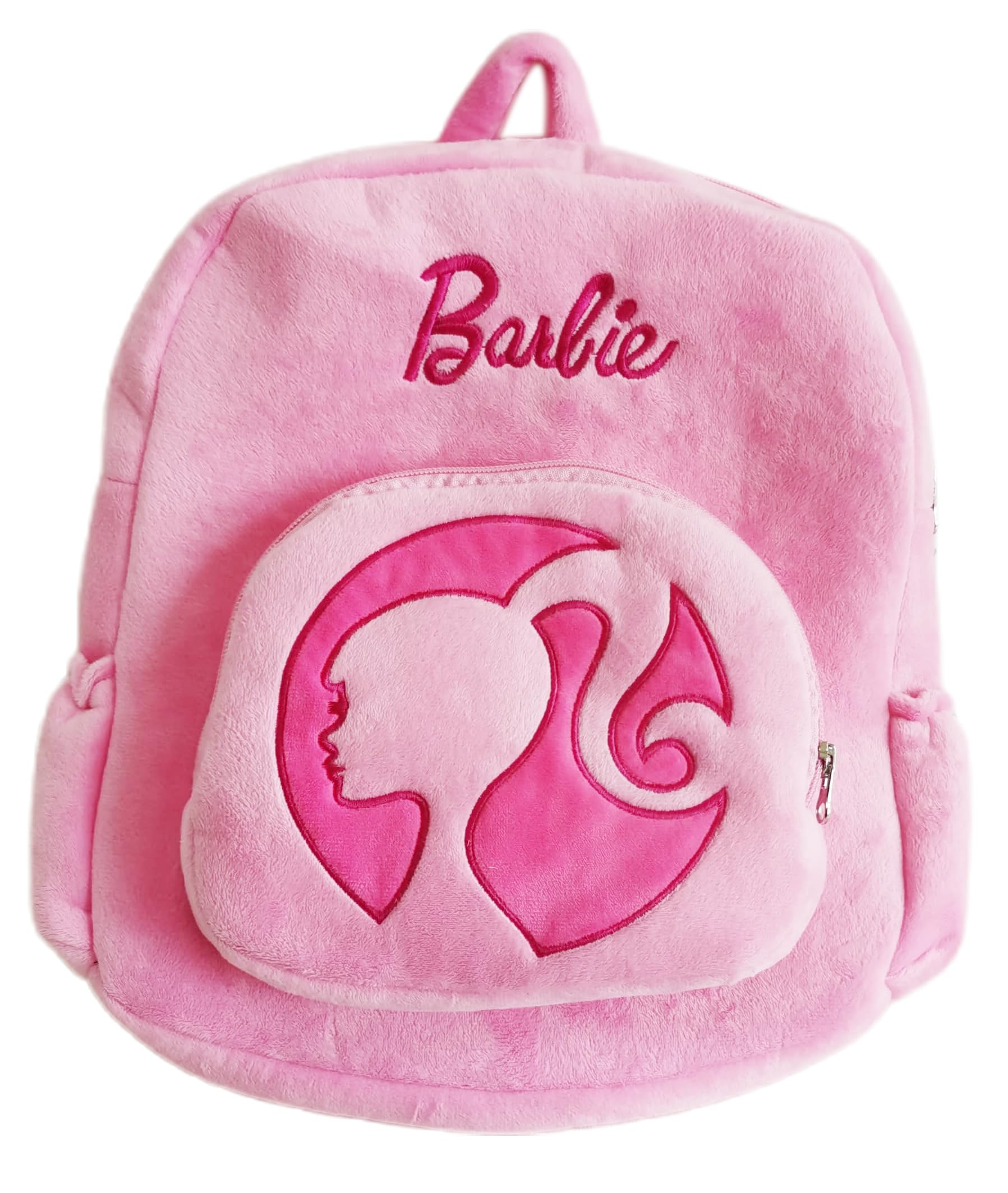 Barbie Front Pocket Plush Bag Stylish & Soft Plush Handbag for Girls