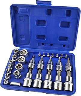 Male Female Torx Star E Sockets 1/4