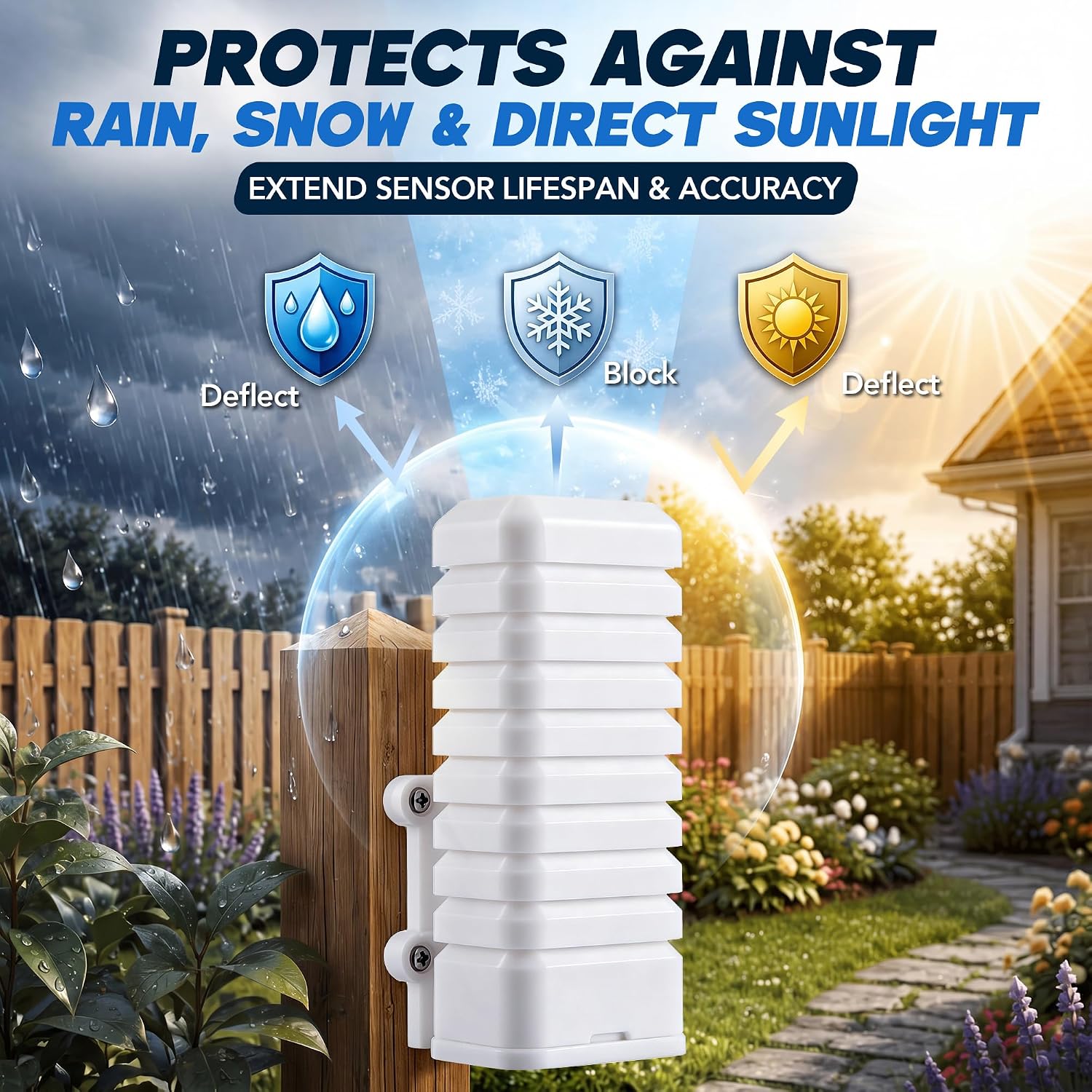 Sensor Protection Shield Compatible with La Crosse Technology 925-1418 image 3