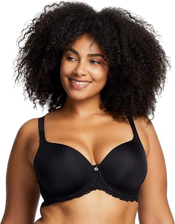 Montelle Womens Pure Plus Soft Foam Cup Full Coverage T-Shirt Bra