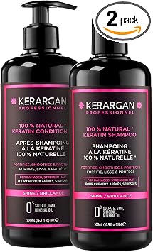 KERARGAN Duo Ultra Réparateur Shampoing & Soin Kératine