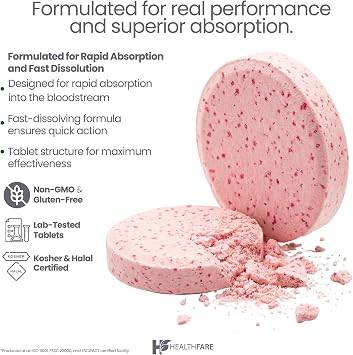 HealthFare Chromium Picolinate 1000mcg | 400 Vegan Tablets | High Absorption Mineral Supplement | Supports Healthy Sugar Metabolism & Nutrient Absorption | Non-GMO, Gluten-Free | Made in USA