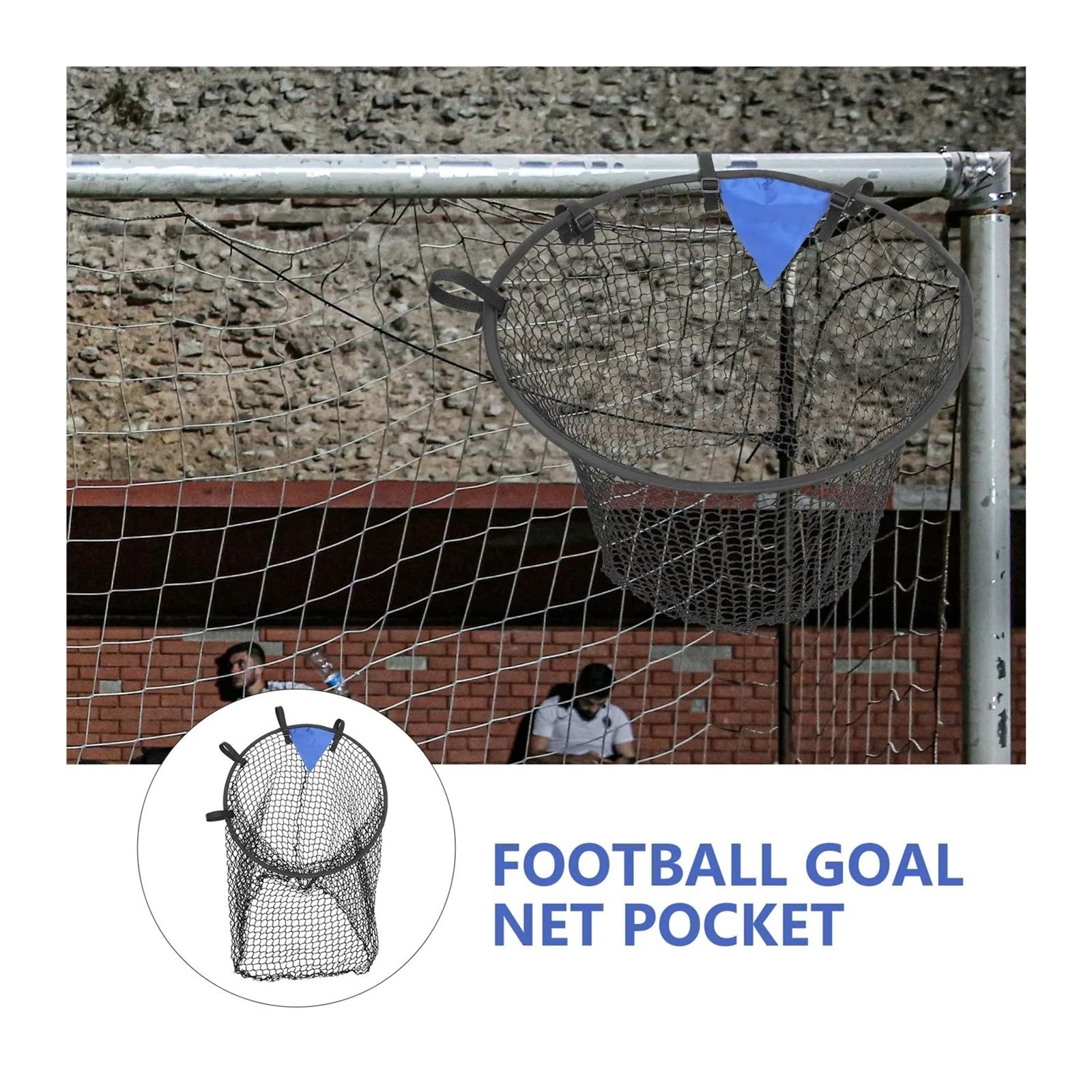2 Redes de portería fútbol for Entrenamiento, Ideales for Hombres, Mujeres y niños para PráCtica