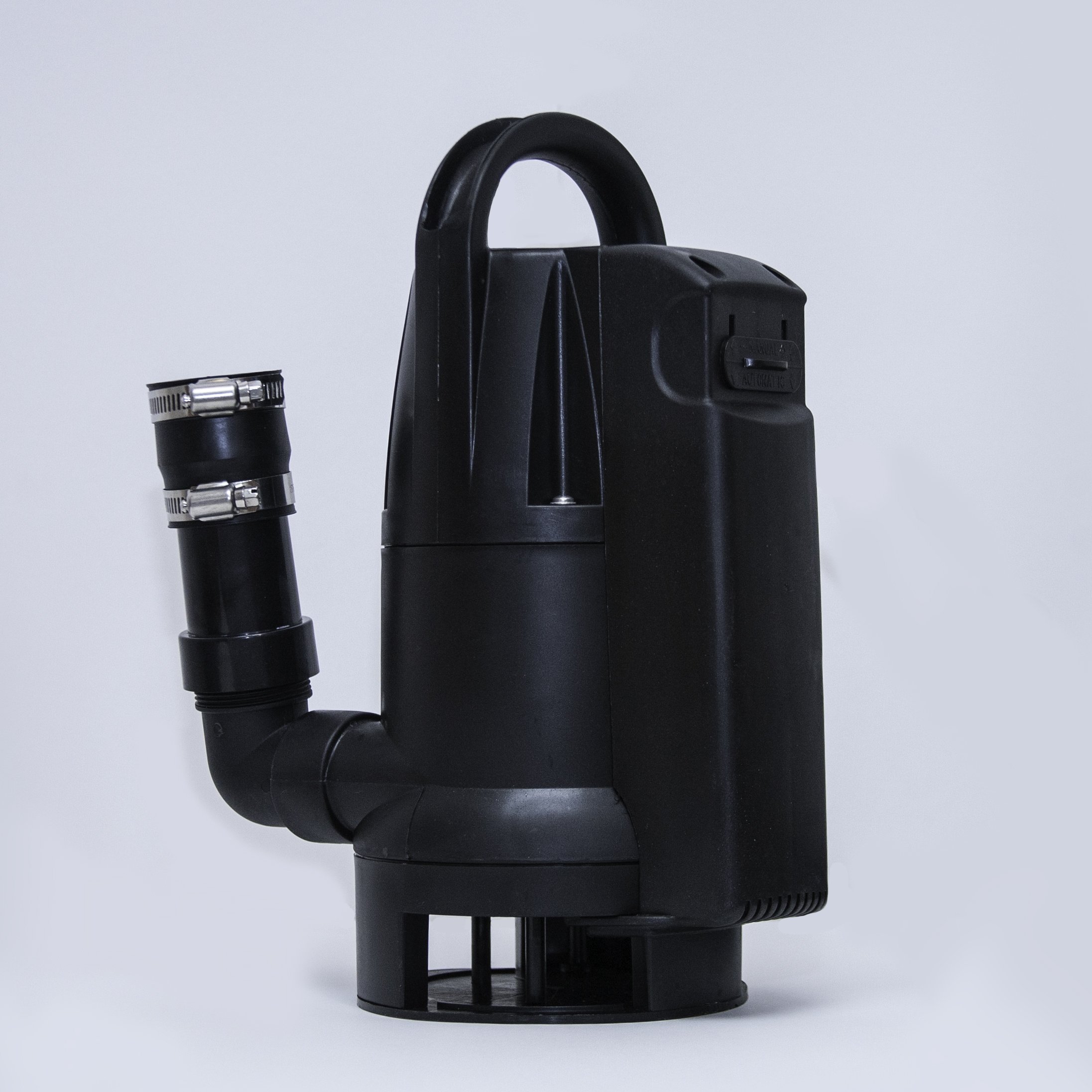 1/2 HP Dirty Water Submersible Sump Pump with Inline Float and Check Valve