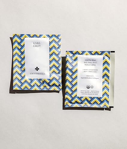 Vista 113 de Art of Tea Té orgánico Earl Grey Creme Lata de té artesanal de hojas sueltas de 2.5 onzas