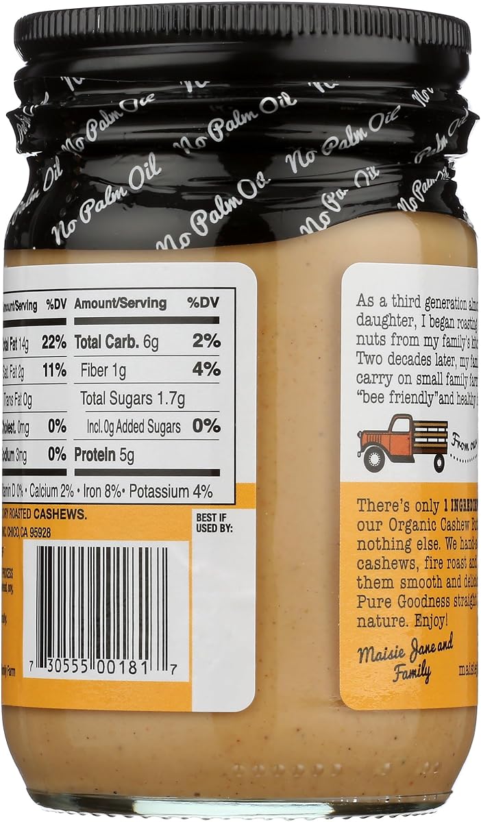 Organic Cashew Butter view 4