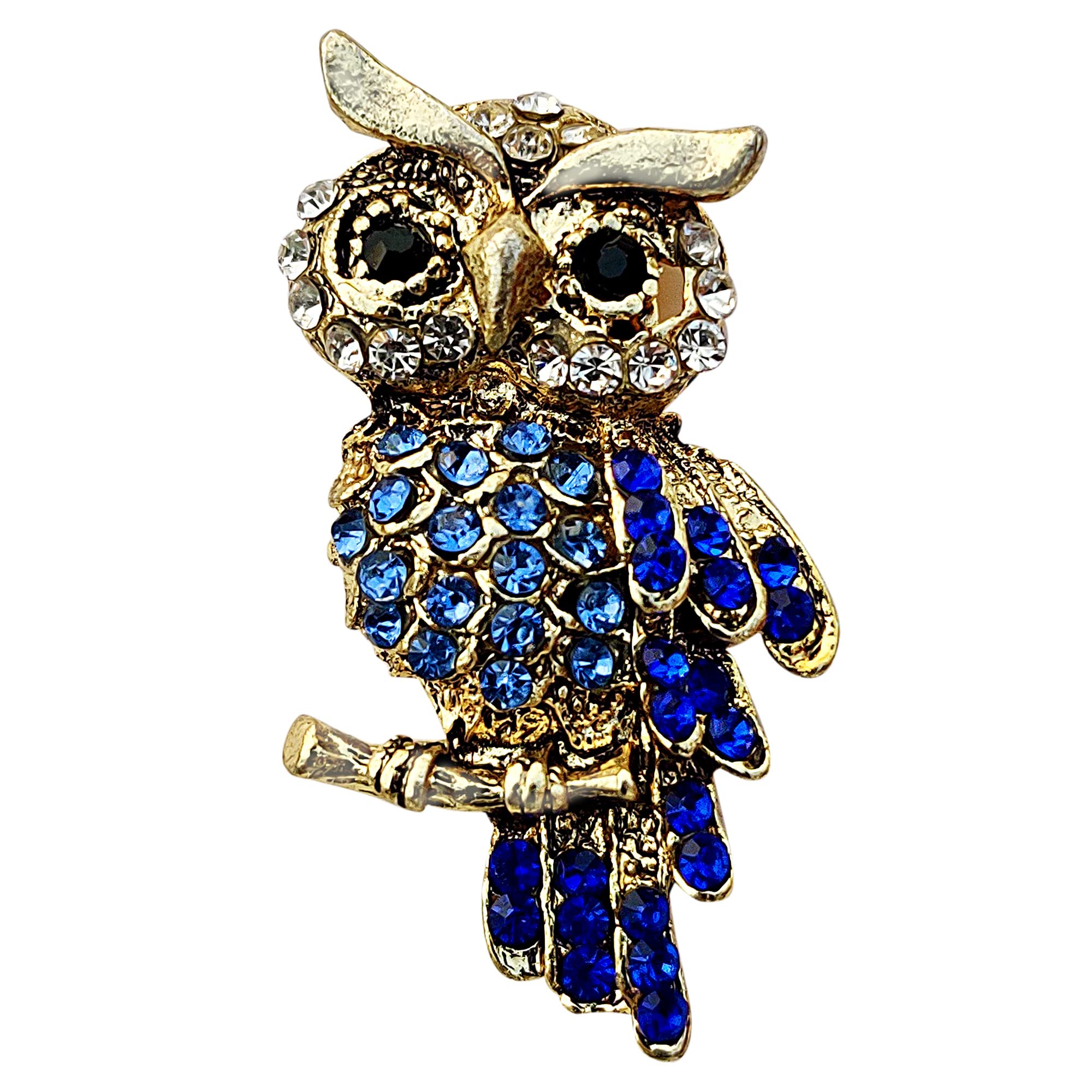 FURE Wise Owl Metal Brooch (Blue) for Men & Women (B0BF9F5GSZ) Amazon Price History, Amazon Price Tracker