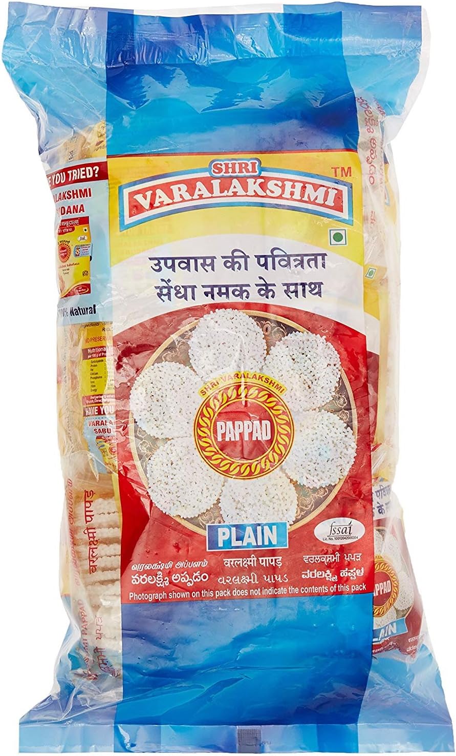 VARALAKSHMI ENTERPRISES Subudana Papad (16.9 oz (480 g)