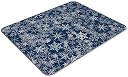ZORI Snowflakes Blue Gaming Mouse Pad - Computer Laptop PC| Work from Home/Office | Anti-Skid, Anti-Slip, Rubber Base | (MP340_Snowflakes_Blue) gallery image