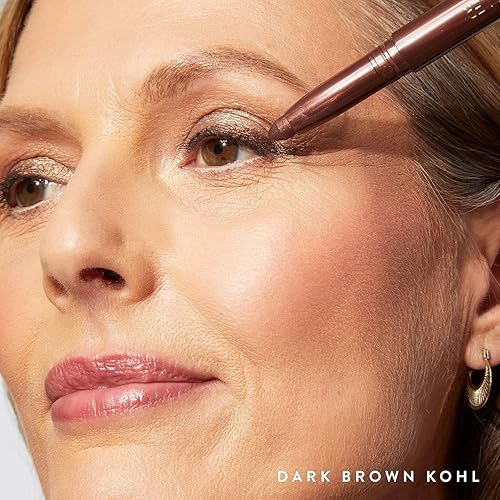 Miniatura 6 de LAURA GELLER NEW YORK Kajal Longwear Kohl - Lápiz delineador de ojos con cafeína, maquillaje suave y mezclable, bronce antiguo