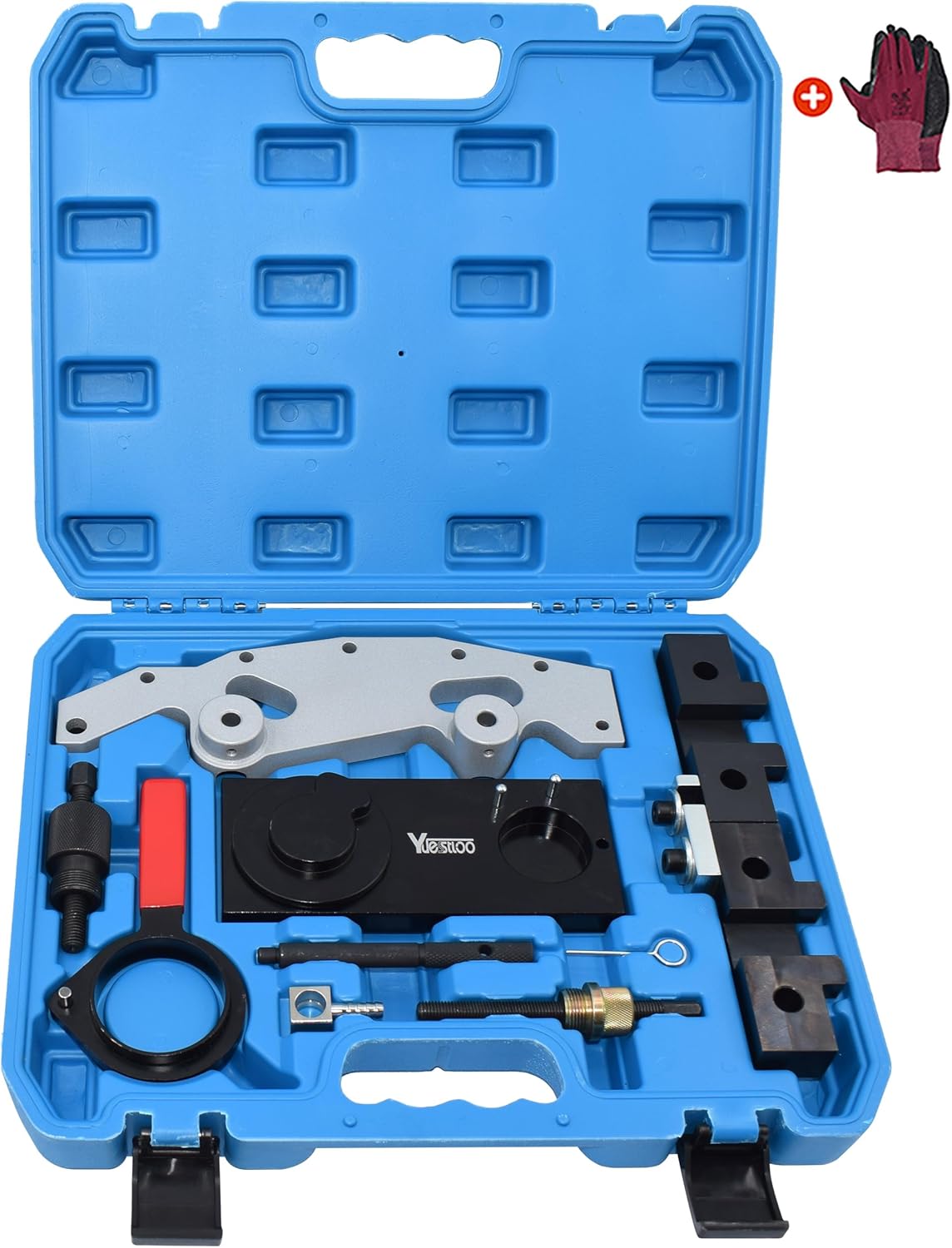 Yuesstloo Double Vanos Camshaft Alignment Locking Tool Kit, Compatible with BMW M52