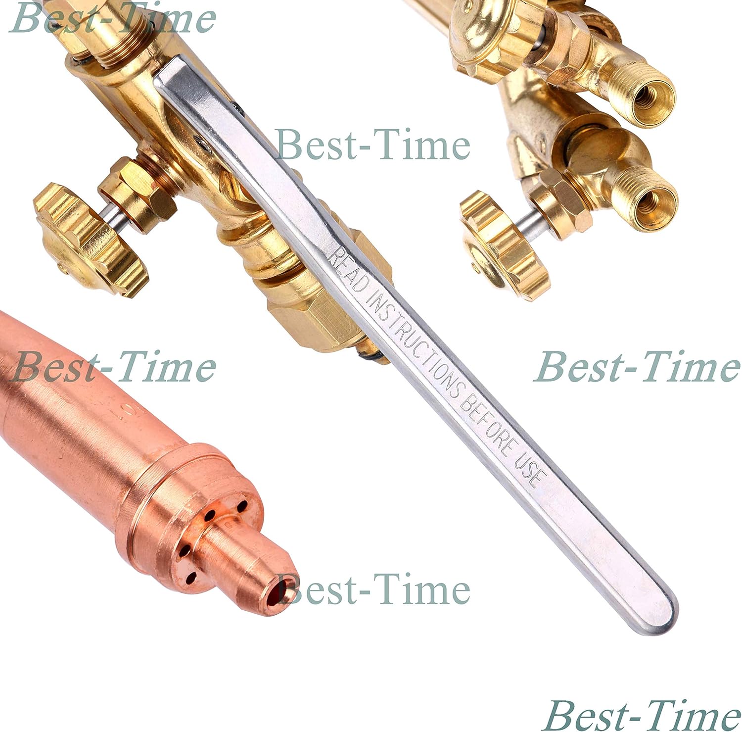 BestTime Heavy Duty Acetylene - Oxygen Welding Torch, 300 Series, Comparable with 315FC + CA2460 Cutting Attachment