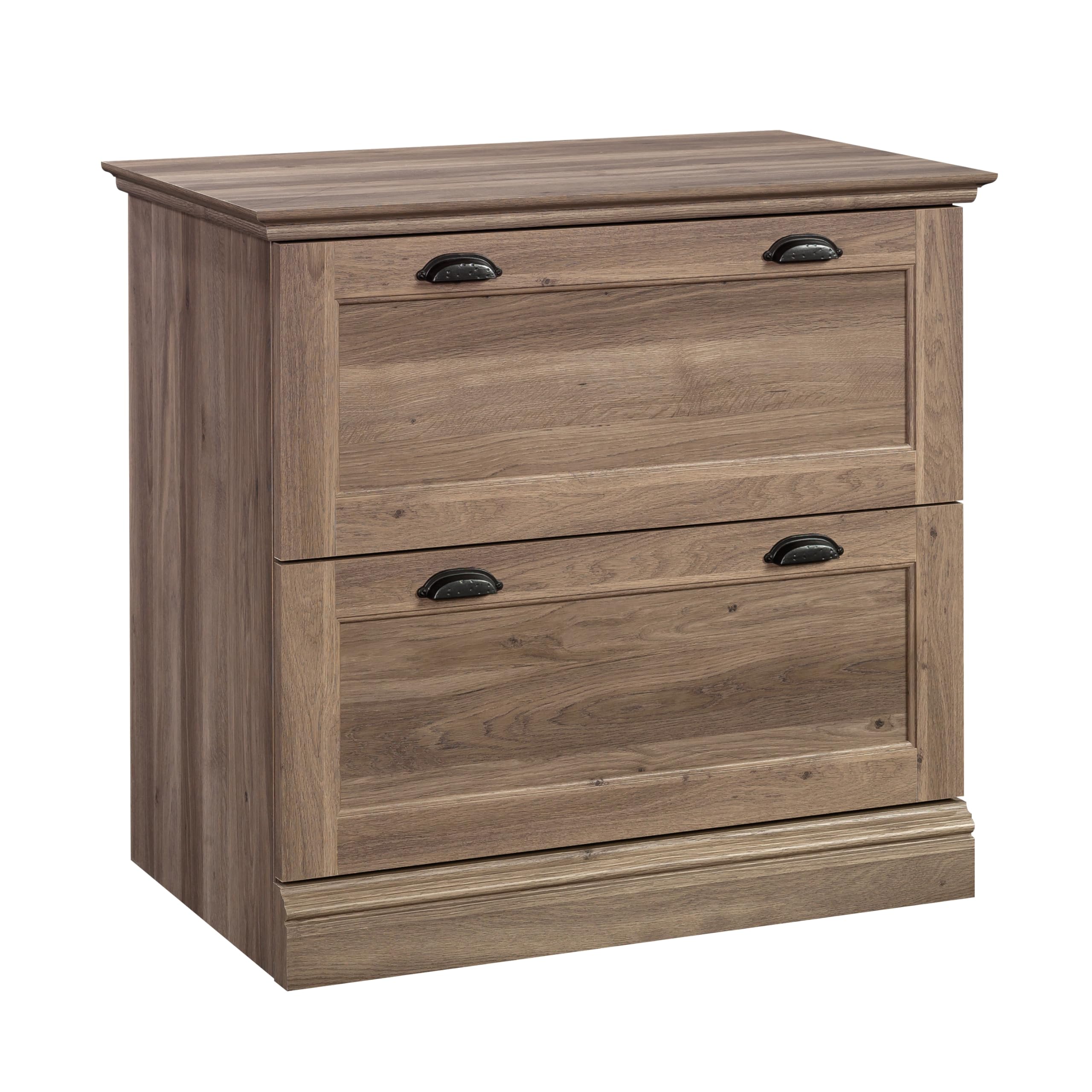 Sauder Barrister Lane 2-Drawer Lateral File Cabinet, Salt Oak Finish