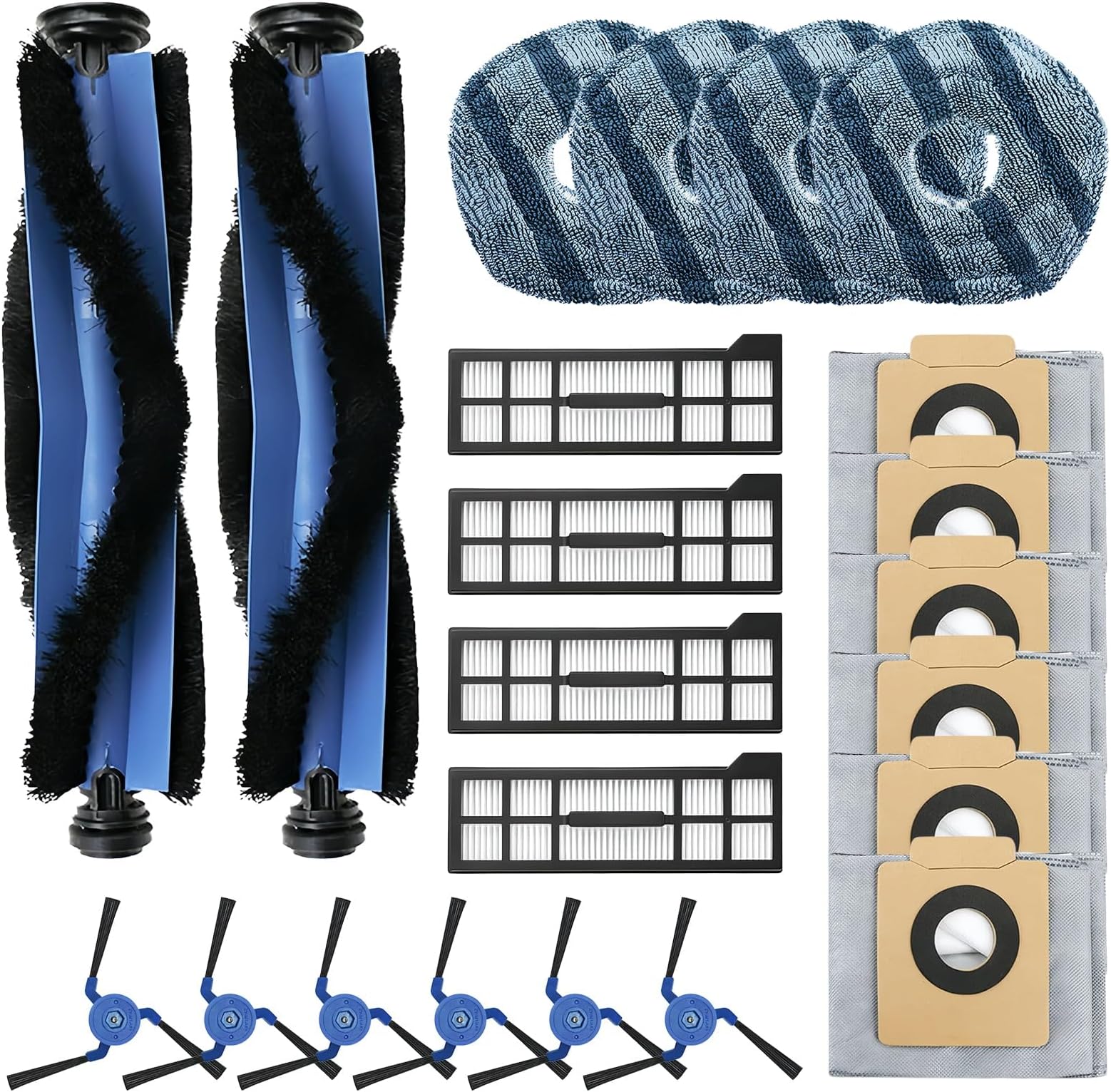 Robot Vacuum Accessories Kit Replacement for EUFY X10 Pro Omni