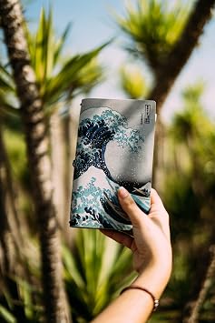 Grupo Erik Travel Journal Notebook - Hokusai | Travel Accessories For Women & For Men, Travelling Essentials, Diary Planner Notebook | Japanese Art Gifts Under 15 Pounds