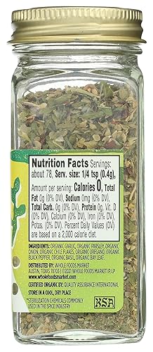 Miniatura 5 de Whole Foods Market, Condimento orgánico para chimichurri, 1.09 onzas