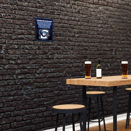 Miniatura 419 de Letrero de metal NCAA de 8.5 x 11 pulgadas, ideal para cueva de hombre, dormitorio, oficina, decoración del hogar Primario