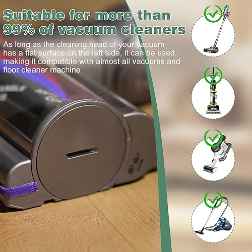 Miniatura 5 de Pantalla LED de polvo para aspiradora, compatible con Dyson y todas las aspiradoras, revela polvo microscópico e ilumina mascotas invisibles, gatos,