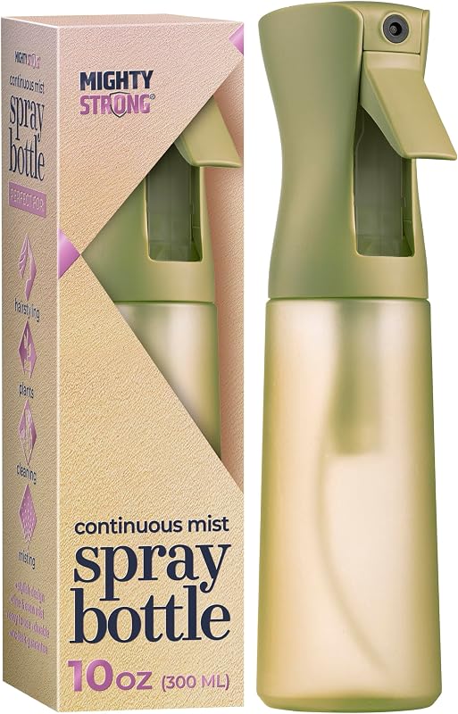 Frasco borrifador contínuo MIGHTY STRONG Fern Green, 300 mL, 1 unidade
