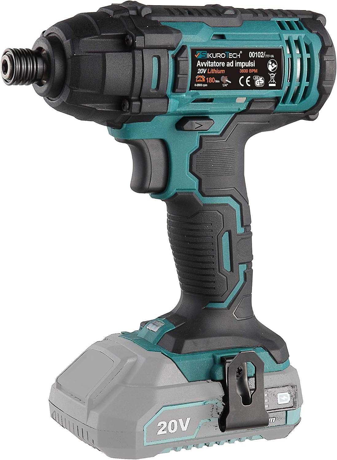 Atornillador De Impacto Brushless DCA 20V - 682 Nm Par Máximo, Batería 4000 MAh, 4 Modos, Luz LED | Ideal Para Taller Y Bricolaje Pesado