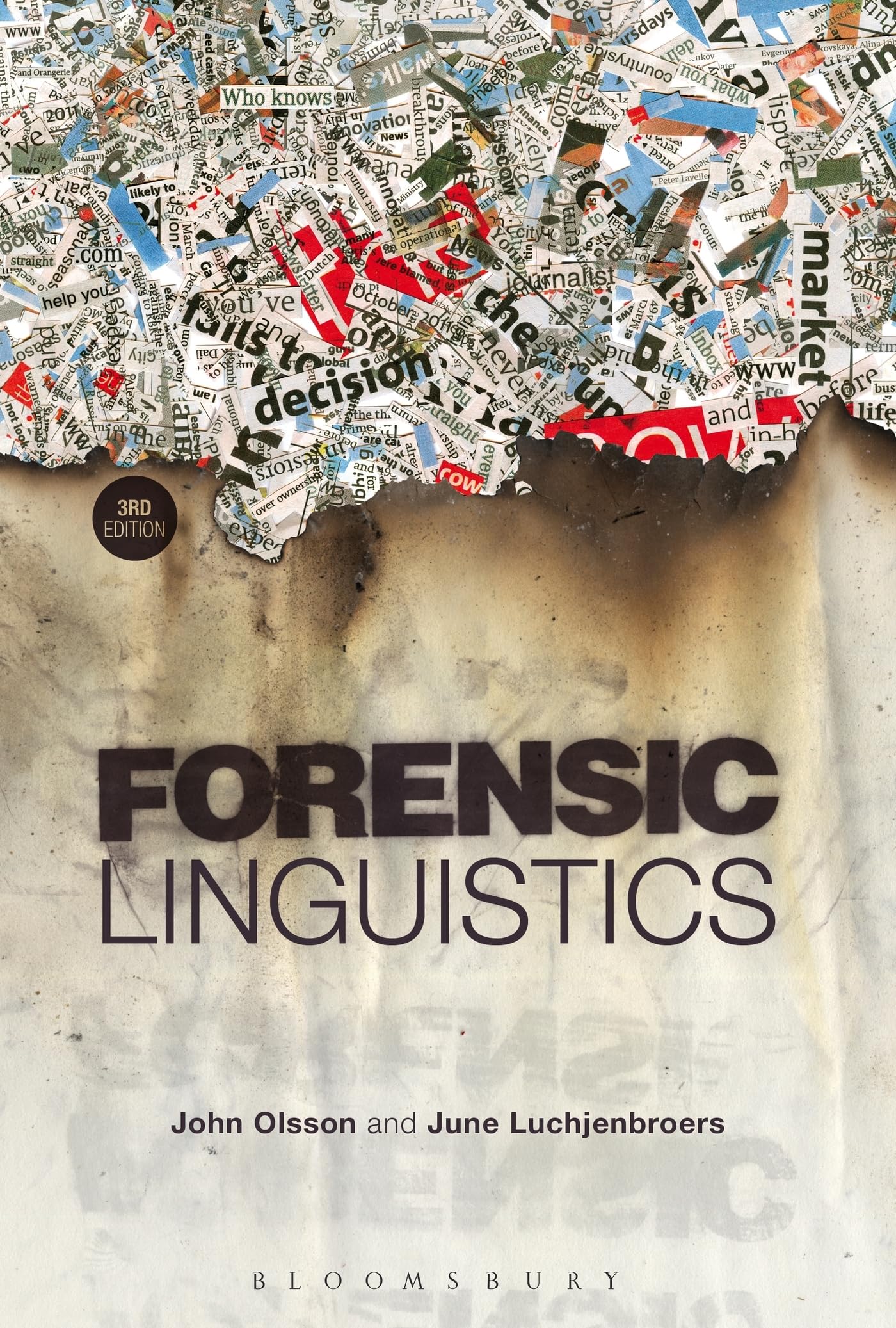 Forensic Linguistics by Dr John  Olsson PAPERBACK 9781441170767