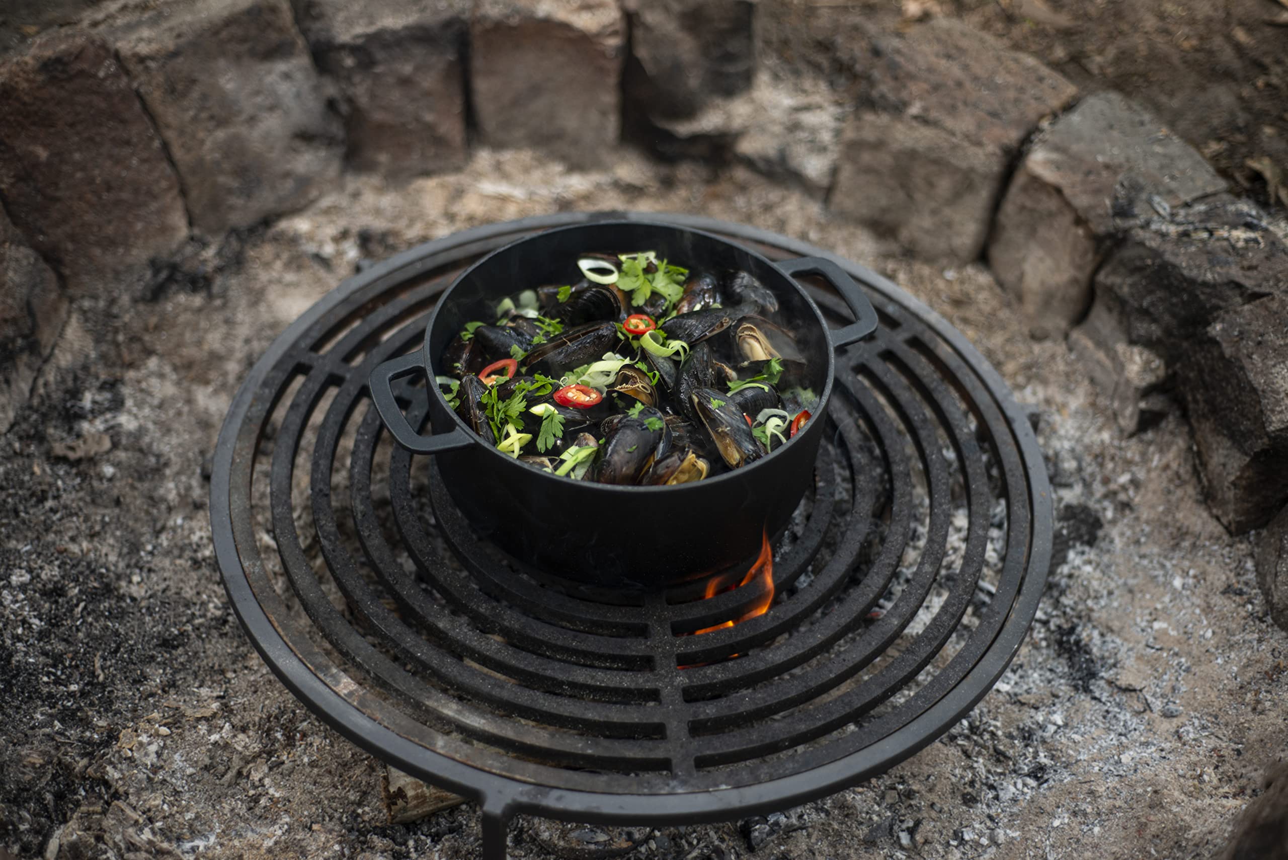 Padella Ghisa Combekk Olandese 28 Cm - Senza BPA E PFAS, 100% Riciclata