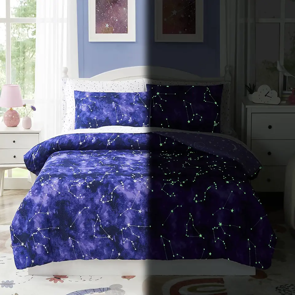 KALEIDOSPACE Full Size Comforter Sets - Bedding Sets...