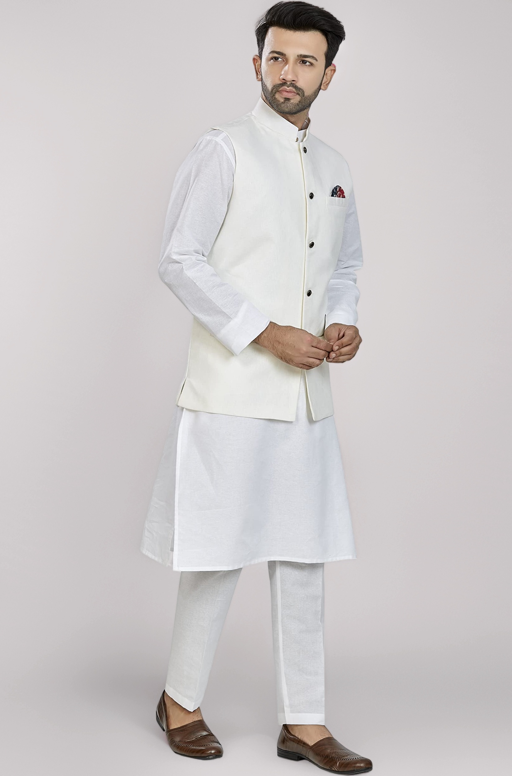 Mens Nehru Jacket For Men|| Linen Waistcoat for Ocassion|| Mens Nehru Jacket