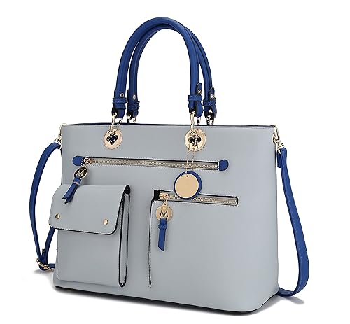 MKF Collection Satchel Bag for Women’s Vegan Leather Crossbody Bag