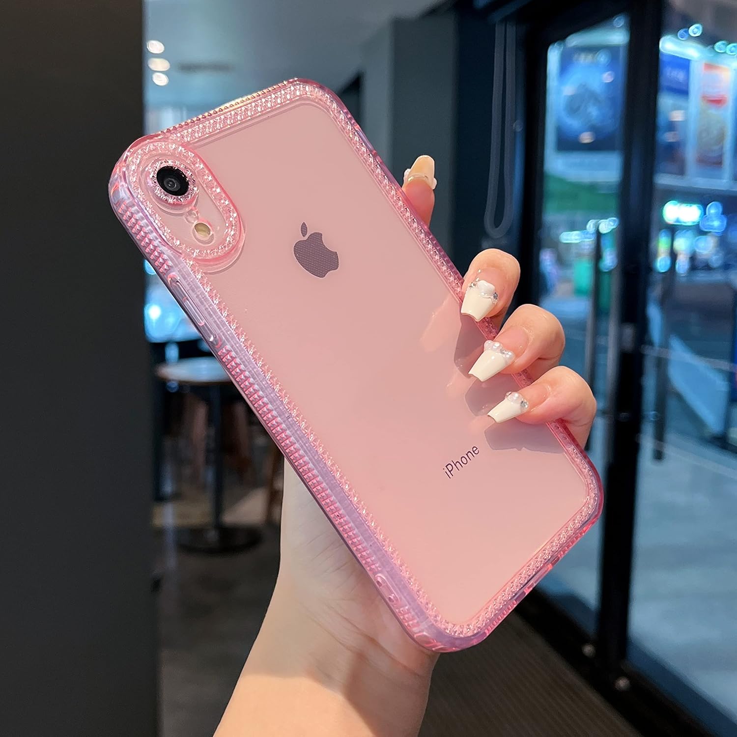 ZTOFERA Designed for iPhone XR 6.1 inch,Sparkly Cute Clear