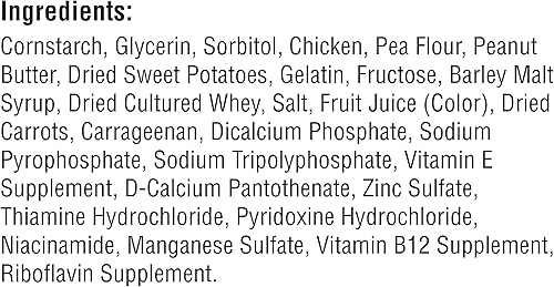 Miniatura 9 de SmartBones Palitos estilo Churro, 14 unidades, hechos con pollo real, masticables sin cuero crudo para perros
