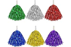 baotongle Cheerleading Squad Spirited Fun Poms for Cheerleading