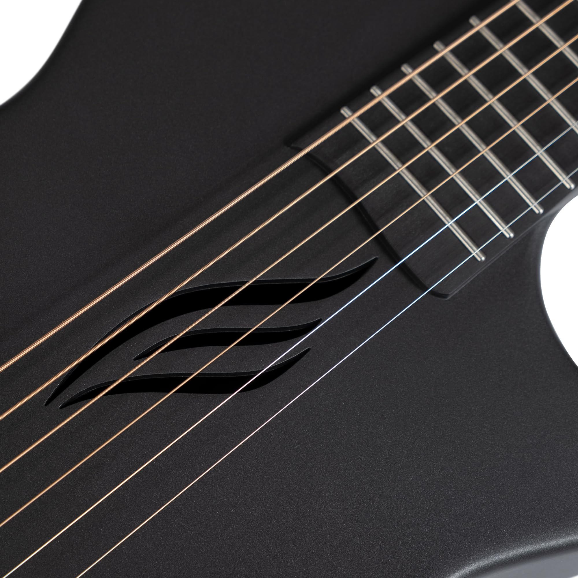 Cascha Chitarra acustica in fibra di carbonio per principianti con custodia