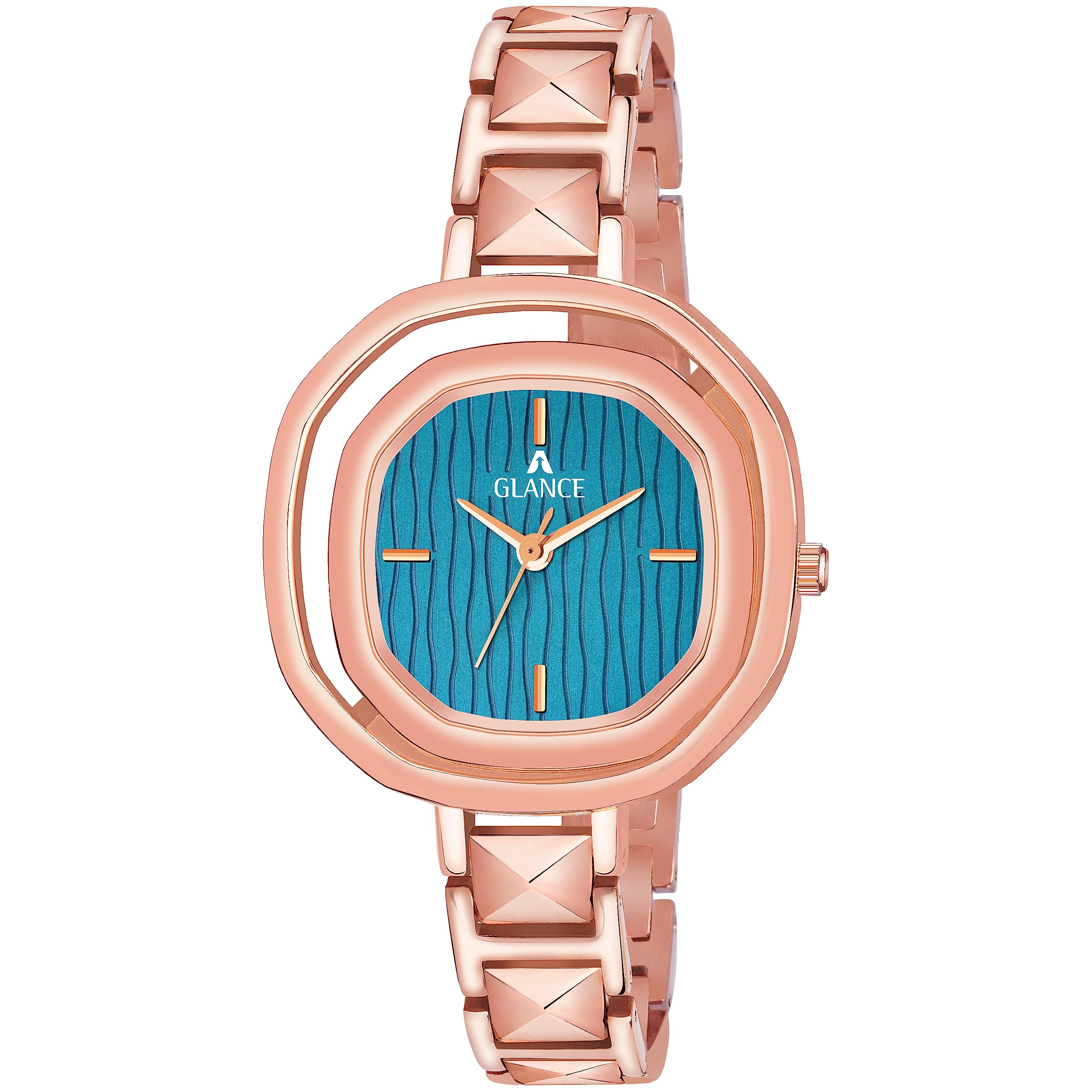 See full amazon price history chart for Aglance 2700 BL New Rose Gold Design for Girls ana Women | Dial Metal Watch Bracelet for Women Black (Blue) Aglance 2700 BL New Rose Gold Design for Girls ana Women | Dial Metal Watch Bracelet for Women Black (Blue) (B0CBPK95TL) Amazon Price History, Amazon Price Tracker