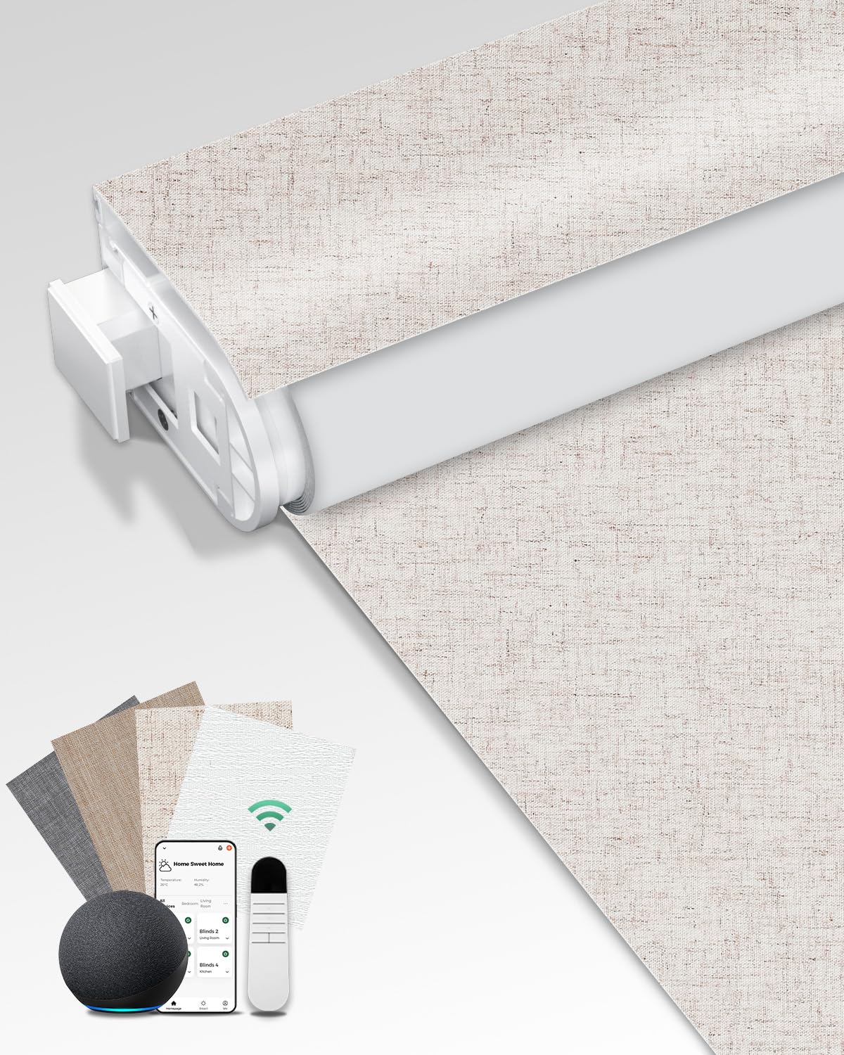 Allesin No Drill Motorized Blinds