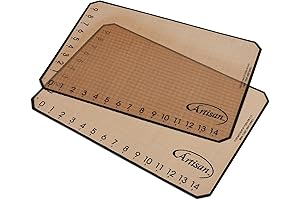 Artisan Silicone Baking Mat - The Perfect Surface for Rolling and Baking