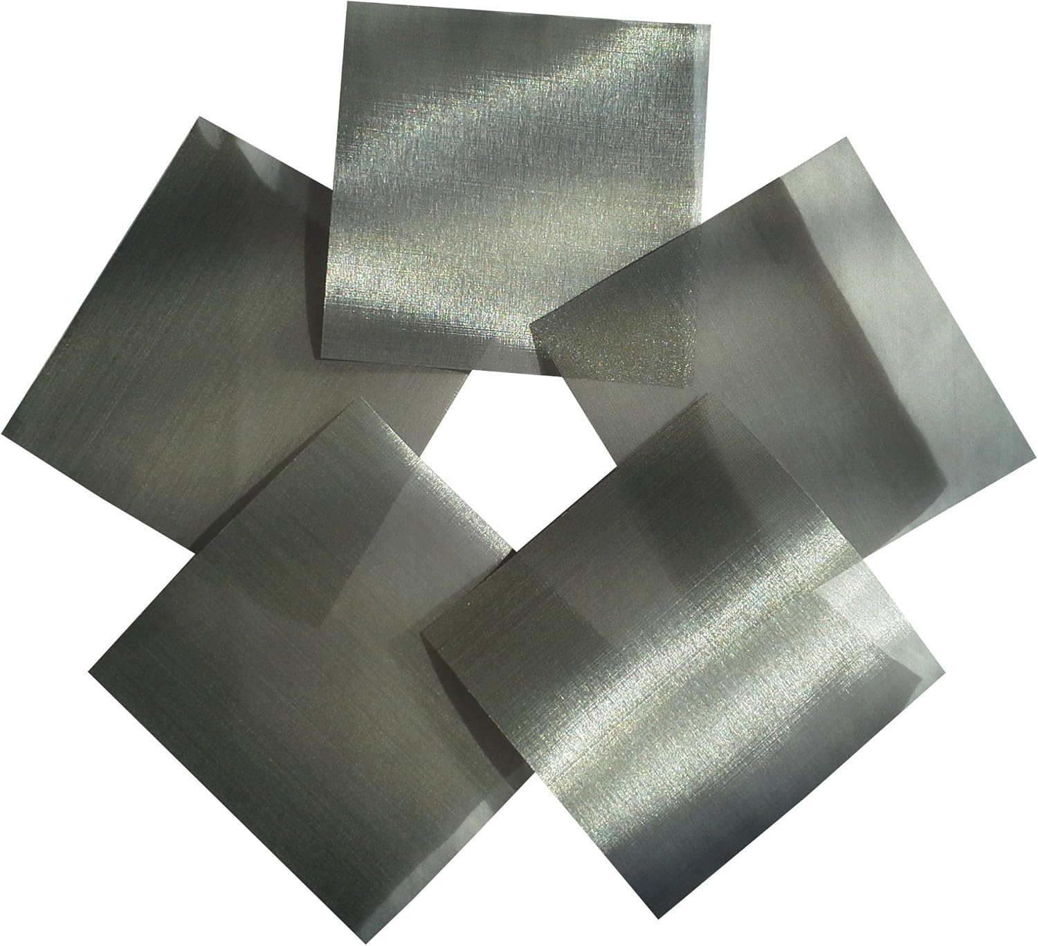 100 Micron 5" X 5" Screen Stainless 5 Pack T316 Dabbing Wax Butter