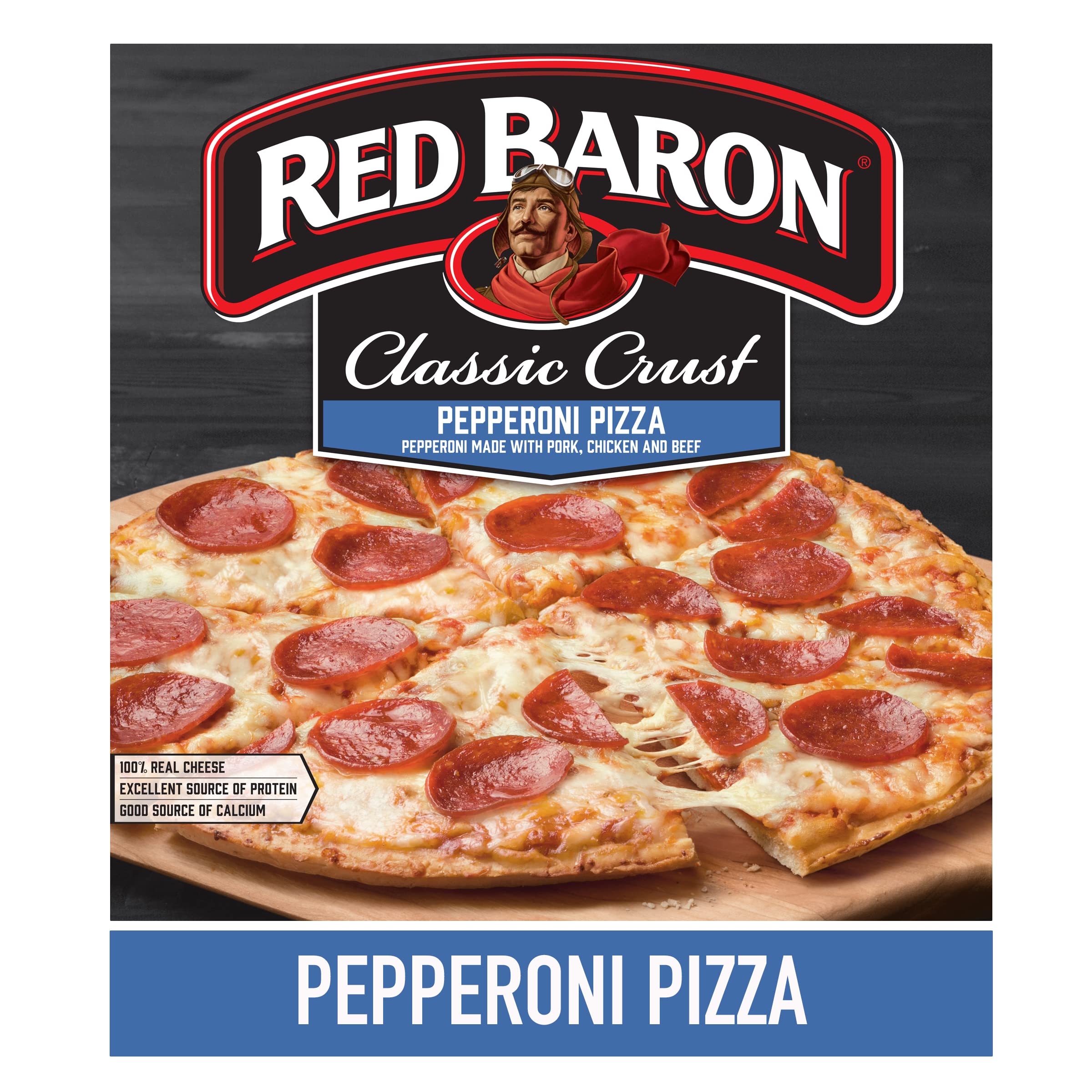 Red Baron Classic Pepperoni Pizza 20 60 oz Frozen — view 8