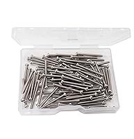 Vista 12 de cSeao 100 unidades M2 x 4 mm Tornillos de cabeza plana Phillips para máquina de acero inoxidable 304