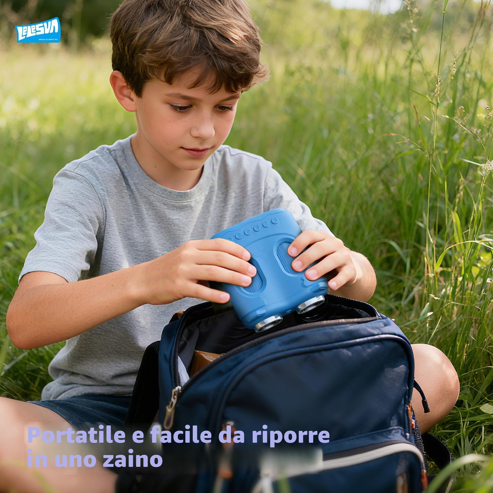 Microscopio e Telescopio 2 in 1, Mini Microscopio Portatile Tascabile 1000X, Telescopio Portatile 1000 m, Telescopio 10X Per Bambini, Telescopi Per Bambini con 1920P, Ottimo Giocattolo Scientifico