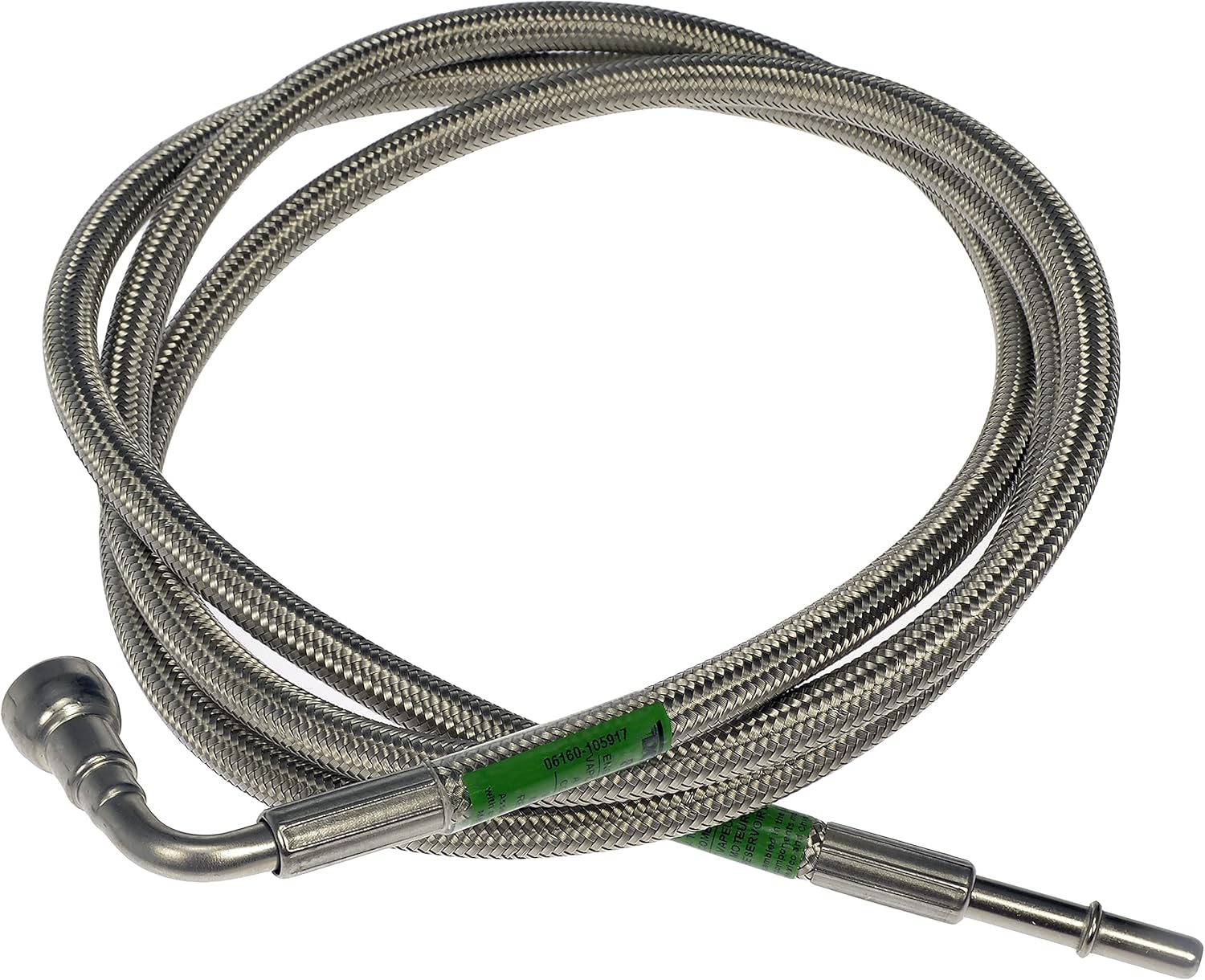 Dorman 819-820 Front Flexible Stainless Steel Braided Fuel Line Compatible with Select Cadillac/Chevrolet/GMC Models (OE FIX)