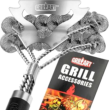 GRILLART Grill Brush and Scraper - Thumbnail 4