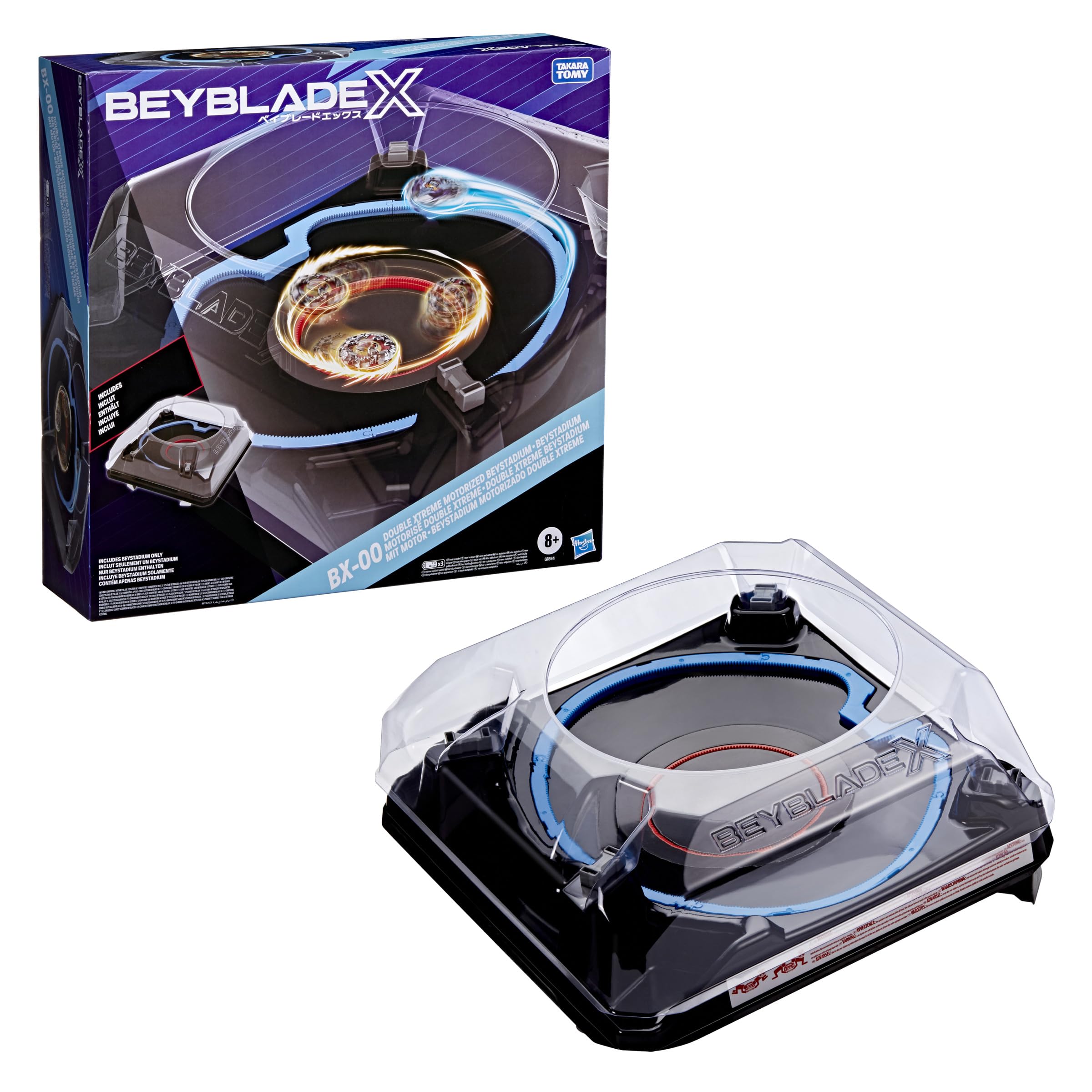 Beyblade X BX-00 Double Xtreme Motorized Beystadium Battle Arena