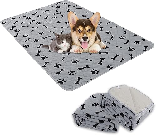 Almohadillas para orinar para perros – Alfombras Wahable antideslizantes para cachorros para perros pequeños, almohadillas de entrenamiento de