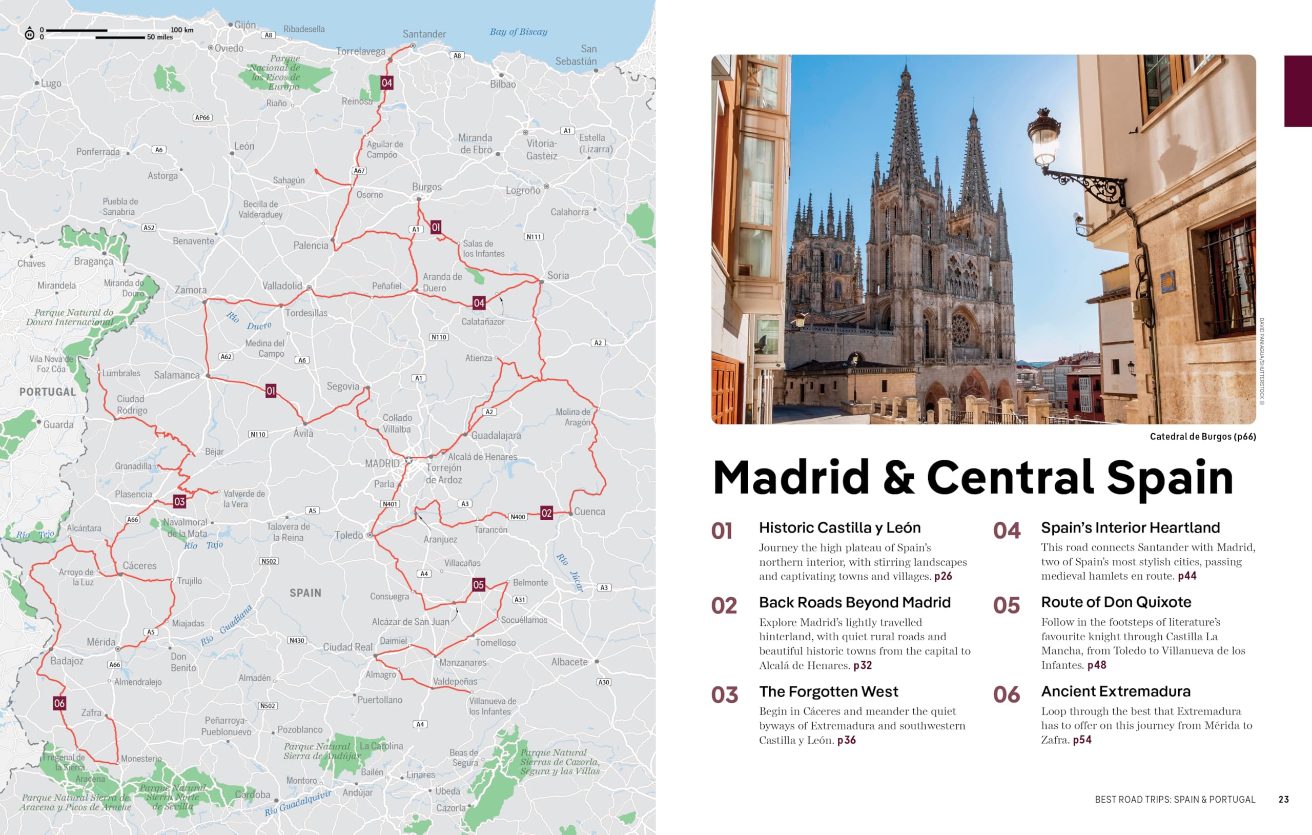 Spain & Portugal Best Road Trips 3ed -anglais-: best road trips : escapes on the open road