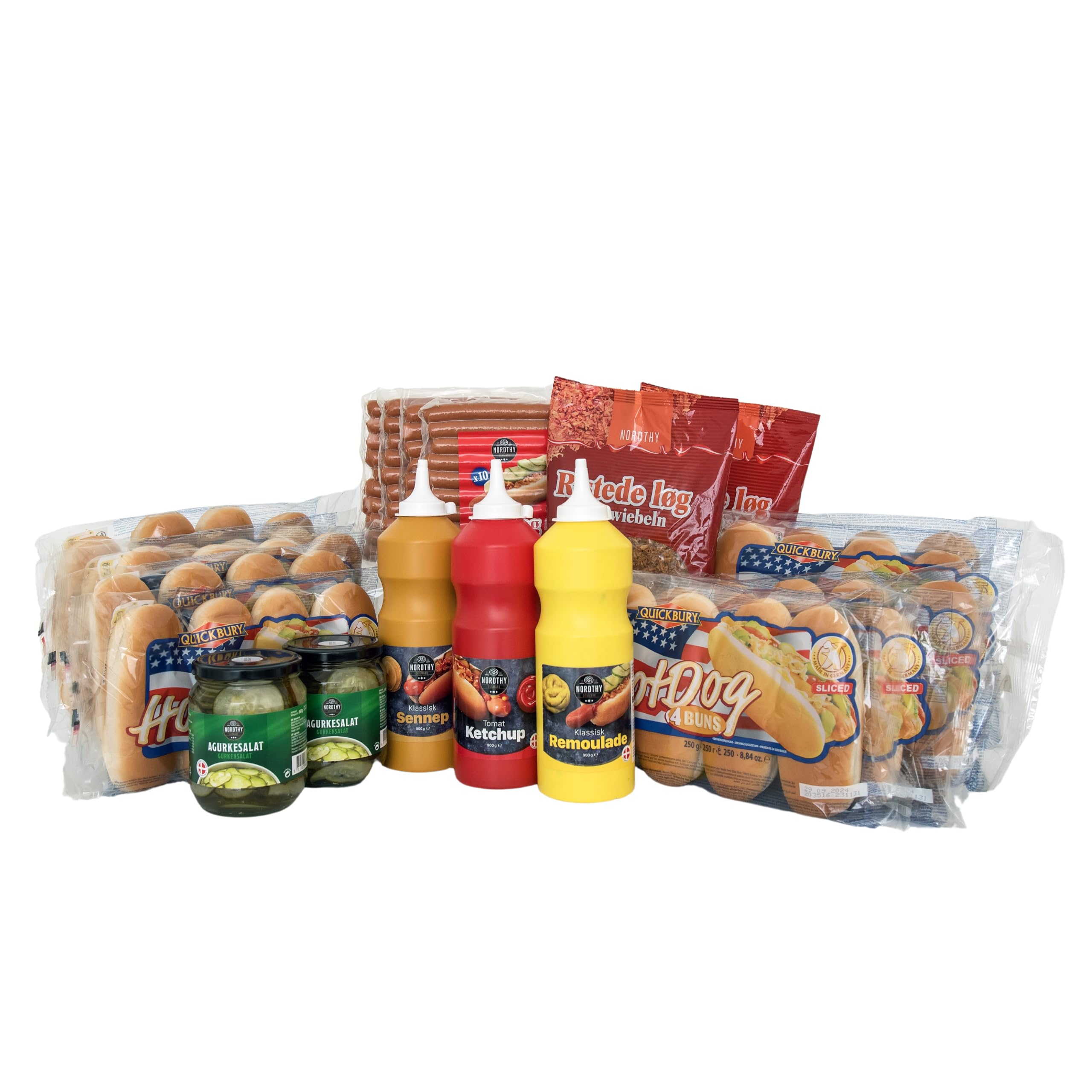 Mega Hot Dog Party Kit – Für die perfekte Party mit 40 Hot Dogs
